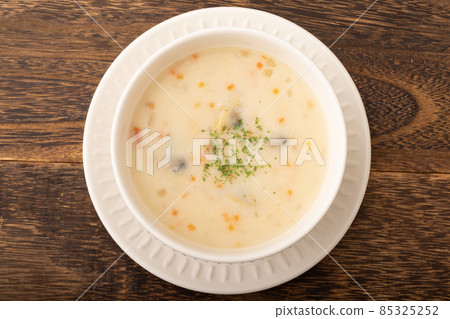 Clam chowder 85325252