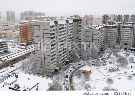 Panoramic view of Zelenograd in Moscow, Russia Panoramic view of Zelenograd in Moscow, Russia 85325685