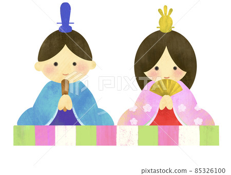Hinamatsuri Hina-sama cute illustrations of Hina dolls Hinamatsuri Hina-sama cute illustrations of Hina dolls 85326100