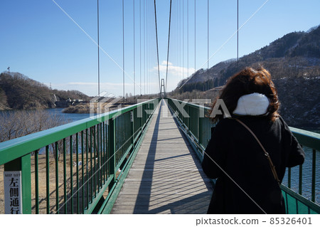 Momijidani Suspension Bridge Momijidani Suspension Bridge 85326401