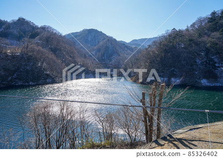 View from Momijidani Suspension Bridge View from Momijidani Suspension Bridge 85326402