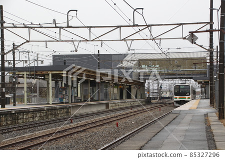 Utsunomiya Line 205 Series Stopped at Hoshakuji Station Utsunomiya Line 205 Series Stopped at Hoshakuji Station 85327296