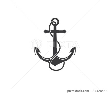 Anchor icon Logo Template vector 85328458