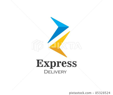 Arrow icon set vector illustration Logo Template 85328524