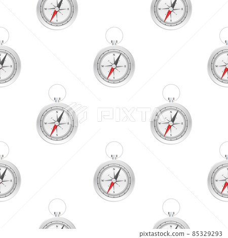 Compass pattern isolated on white background. Flat vector navigation symbol. Vector stock illustration. Compass pattern isolated on white background. Flat vector navigation symbol. Vector stock illustration. 85329293