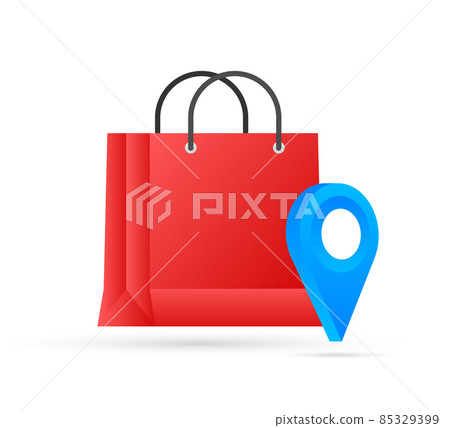 Map pin place marker. Location vector icon. Pin point icon. Vector logo. Destination logo. Online market. Map pin place marker. Location vector icon. Pin point icon. Vector logo. Destination logo. Online market. 85329399