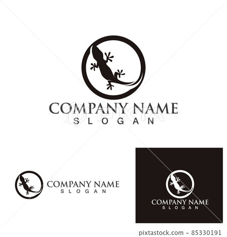 Lizard animals logo and symbols vector temlate Lizard animals logo and symbols vector temlate 85330191