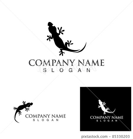 Lizard animals logo and symbols vector temlate Lizard animals logo and symbols vector temlate 85330203