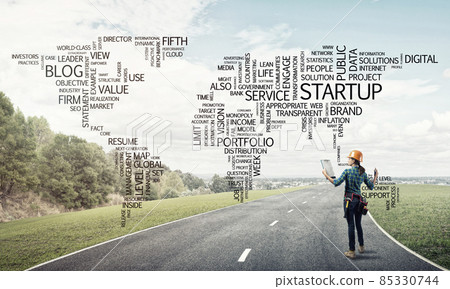 Roads connect the world Roads connect the world 85330744