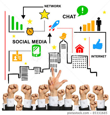 Business and teamwork concept Business and teamwork concept 85331685