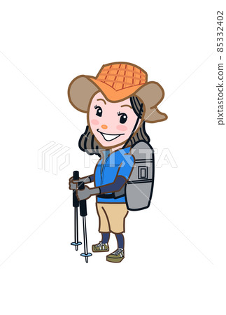 登山女孩 85332402