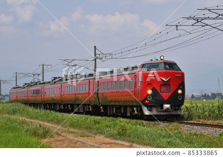 Ban-Etsusai Line Rapid Aizu 485 series Ban-Etsusai Line Rapid Aizu 485 series 85333865