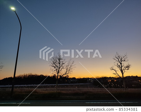 元旦的黃昏 85334381