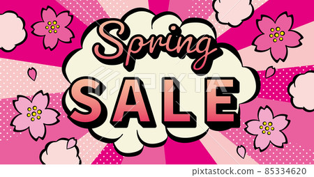 American comic style balloon spring sale 85334620