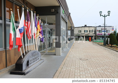 北海道洞爺湖町JR室蘭本線洞爺湖站 北海道洞爺湖町JR室蘭本線洞爺湖站 85334745