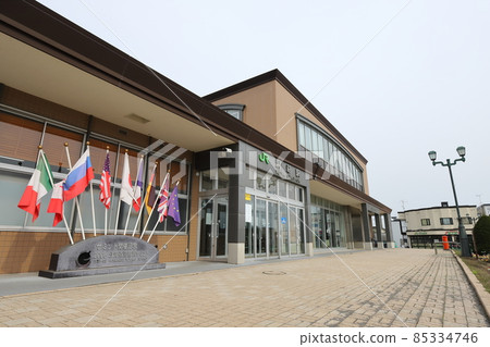 Toyako Town, Hokkaido JR Muroran Main Line Toyako Station 85334746