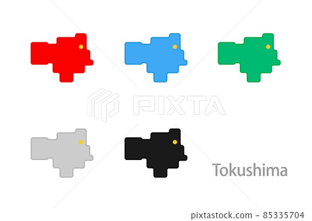 Design map _ Tokushima Prefecture-rounded corners Design map _ Tokushima Prefecture-rounded corners 85335704