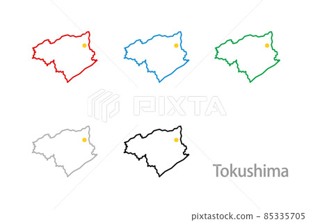 Design map _ Tokushima Prefecture-Zigzag Design map _ Tokushima Prefecture-Zigzag 85335705