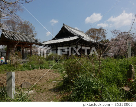 Hannyaji Temple, a landscape with a stone Kannon that surrounds the main hall Hannyaji Temple, a landscape with a stone Kannon that surrounds the main hall 85338003