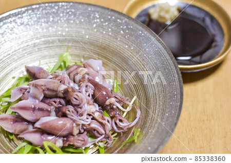 春天的味道螢火蟲魷魚刺身日本料理 85338360