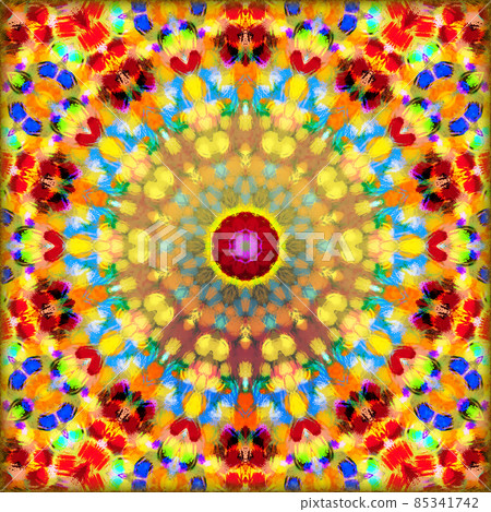Fully colored pattern 7 - Stock Illustration [85341742] - PIXTA