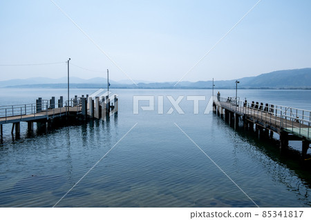 景觀素材：櫻花季後的寂靜 大崎海津 85341817