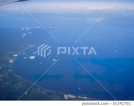 Shimokita Peninsula-Tsugaru Straits-Hakodate Aerial / Tsugaru Strait, Japan Shimokita Peninsula-Tsugaru Straits-Hakodate Aerial / Tsugaru Strait, Japan 85342701