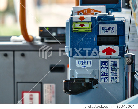 Bus fare box and money changer 85343004