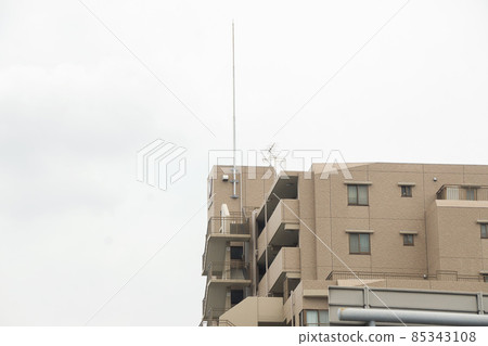 Lightning rod in an apartment Lightning rod in an apartment 85343108