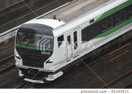E257系列5000系列大宮車試運行（9節車廂：波浪車） 85343421
