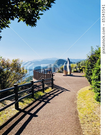 宮崎縣日向岬觀光景點 美麗的風景 宮崎縣日向岬觀光景點 美麗的風景 85343541