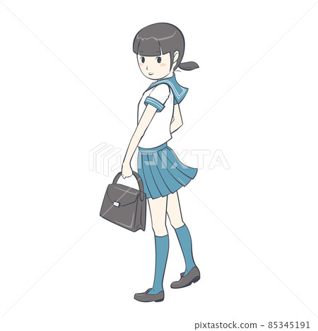 水手服的女孩 85345191