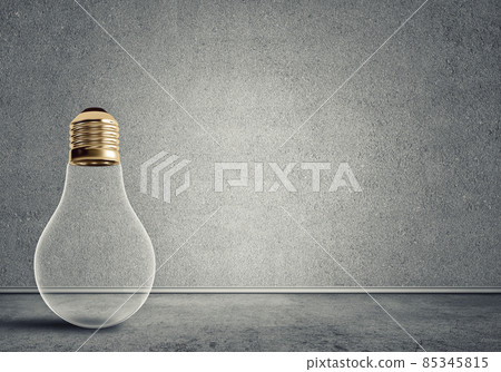 Light bulb in room Light bulb in room 85345815