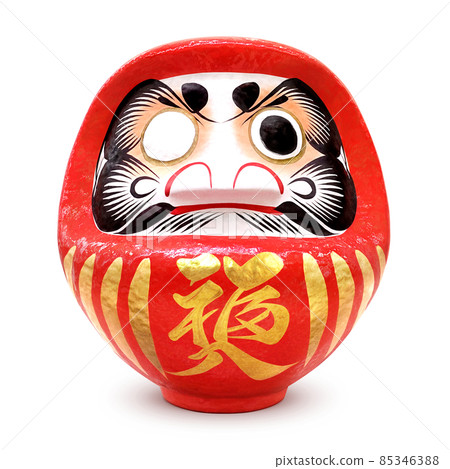 Daruma Illustration Real Fuku 85346388
