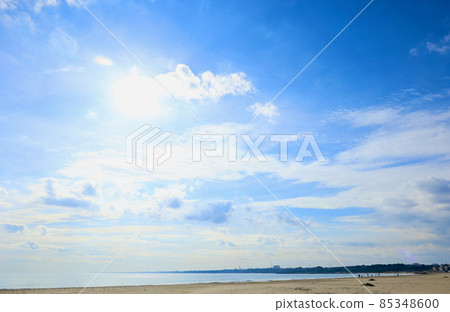 十二月下旬:大洗海岸的天空 十二月下旬:大洗海岸的天空 85348600