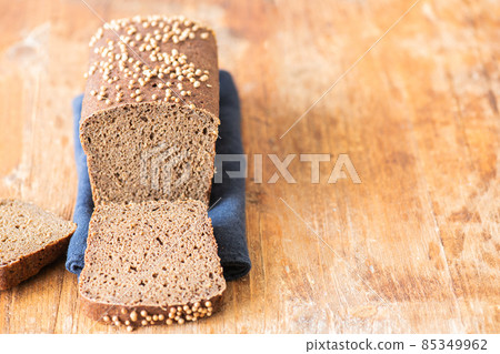 Famous russian rye sourdough bread - Borodinskiy with cardamom and malt. Famous russian rye sourdough bread - Borodinskiy with cardamom and malt. 85349962