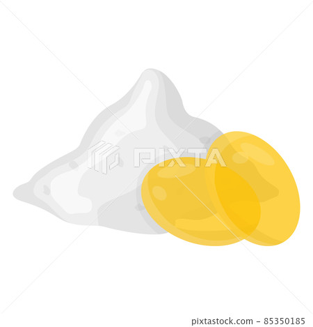 Medicinal drug product for disease treatment, concept icon pharmacological medical antibiotic capsule flat vector illustration, isolated on white. Medicinal drug product for disease treatment, concept icon pharmacological medical antibiotic capsule flat vector illustration, isolated on white. 85350185