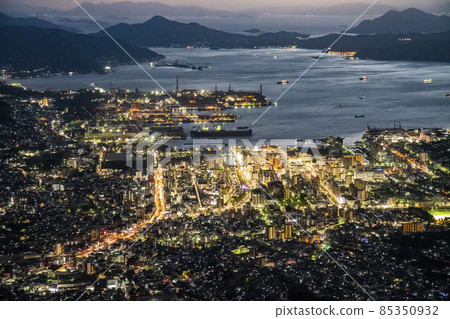 從灰峰看吳市的夜景 85350932