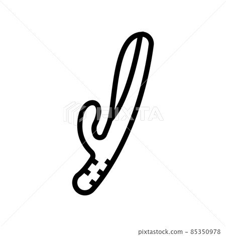 dildo sex toy line icon vector illustration dildo sex toy line icon vector illustration 85350978