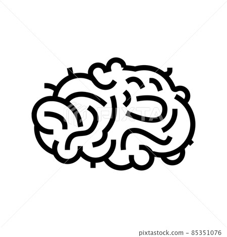waste silk line icon vector illustration waste silk line icon vector illustration 85351076