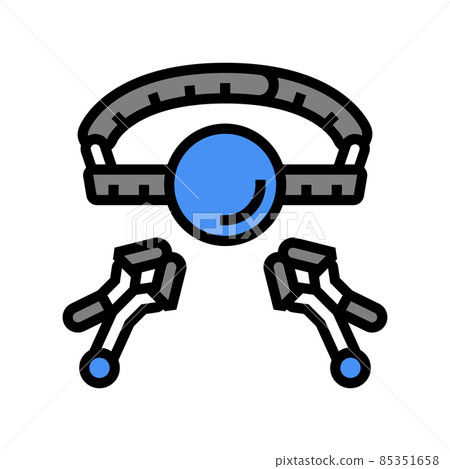 bdsm sex toy color icon vector illustration 85351658