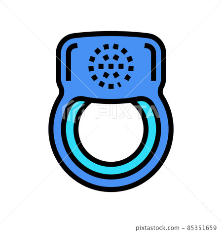 ring sex toy color icon vector illustration 85351659