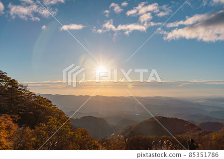 (Gunma Prefecture) View of Akagiyama Torii Pass Observatory (Gunma Prefecture) View of Akagiyama Torii Pass Observatory 85351786
