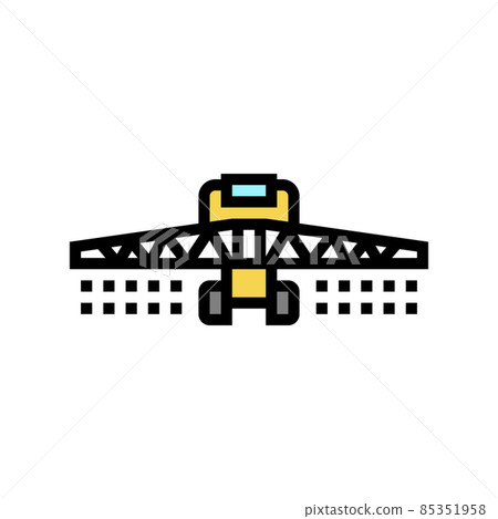 sprayers farm equipment color icon vector illustration 85351958
