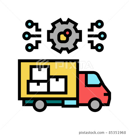 supply developing color icon vector illustration 85351968