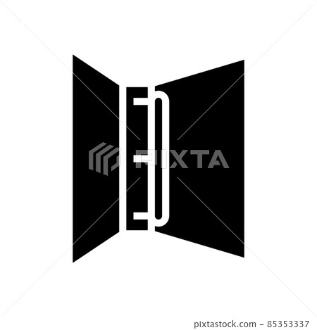 three-ring binder glyph icon vector illustration three-ring binder glyph icon vector illustration 85353337