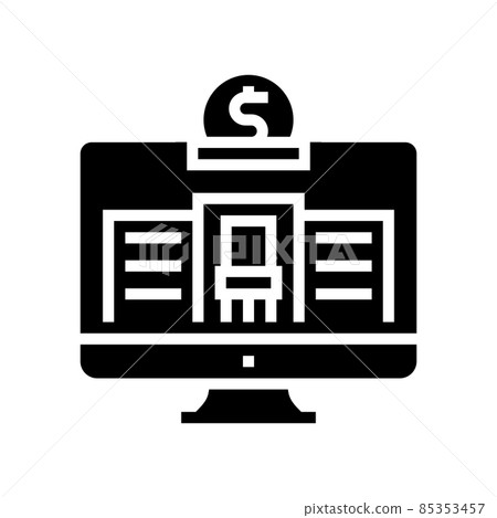 private profit institution glyph icon vector illustration private profit institution glyph icon vector illustration 85353457