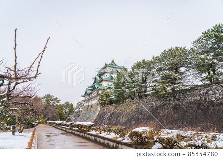 雪名古屋城 <愛知縣名古屋市> 85354780