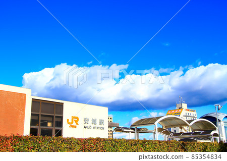 Scenery of Anjo Station on the JR Tokaido Main Line Scenery of Anjo Station on the JR Tokaido Main Line 85354834