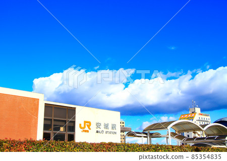 Scenery of Anjo Station on the JR Tokaido Main Line Scenery of Anjo Station on the JR Tokaido Main Line 85354835